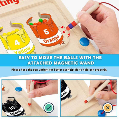Fun Kids Number Magnet Puzzle Toy