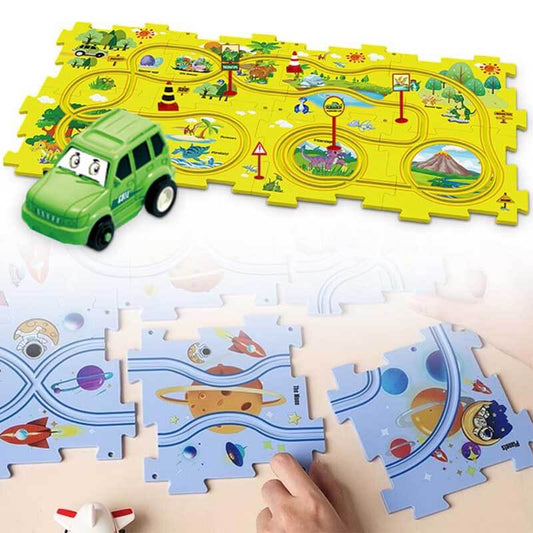 Build Your Own Train Set with Tracks and Buildings - Befez