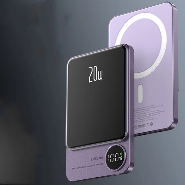 Compact Wireless Magnetic Phone Charger