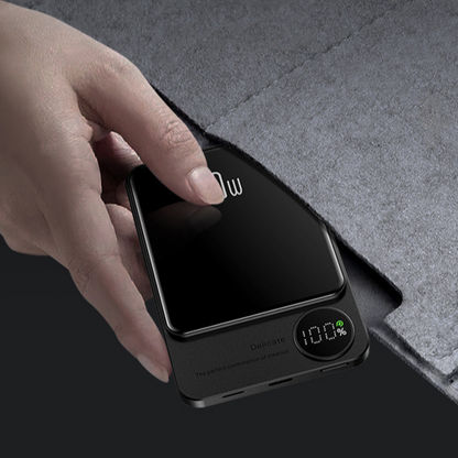 Compact Wireless Magnetic Phone Charger