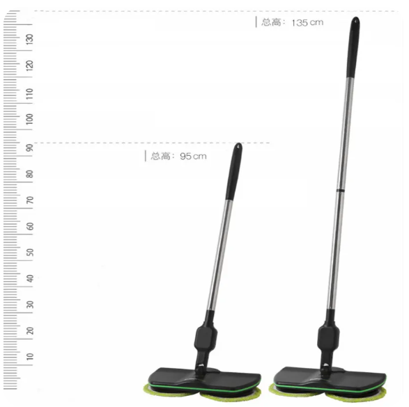 Wireless Rechargeable Floor Mop Cleaning Scrubber