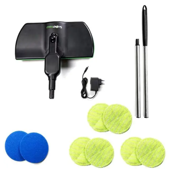 Wireless Rechargeable Floor Mop Cleaning Scrubber