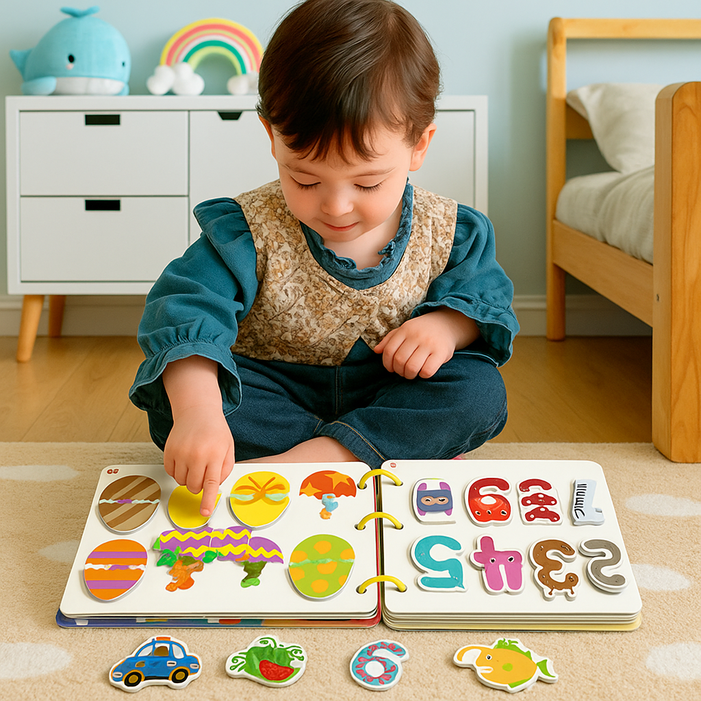 Interactive Kids Learning Activity Book - Befez