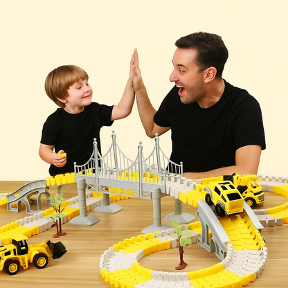 Exciting Racing Track Set with Cars - Befez