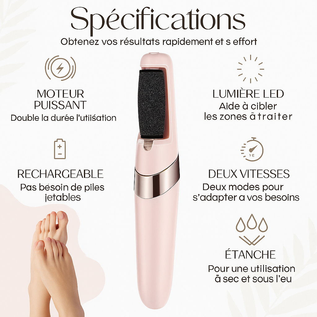 Befez PediSoin | Smooth Exfoliating Foot Care