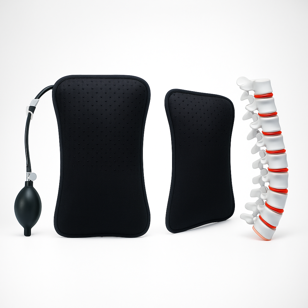 Ergonomic Back Support Cushion for Office Chair Car Seat