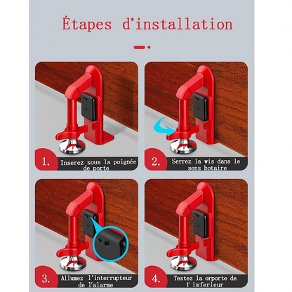 Compact Safe Door Lock