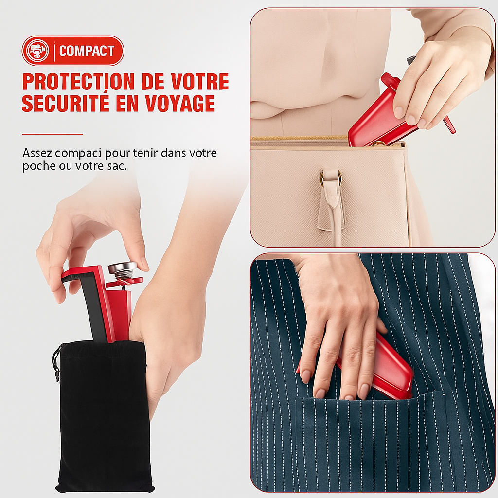 Compact Safe Door Lock