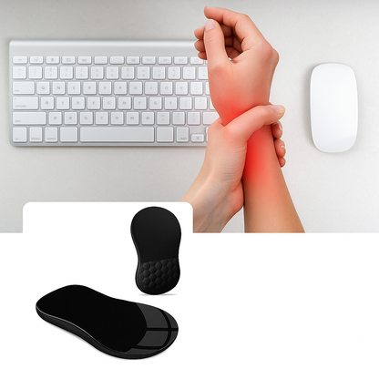 Ergonomic Wrist Rest Mouse Pad for Computer Work