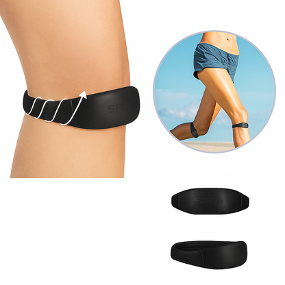 Supportive Sports Knee Sleeve - Silicone Grip Compression Wrap