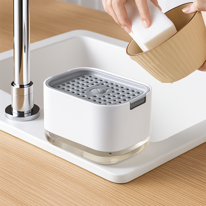 Space Saving Silicone Kitchen Sink Organizer Tray