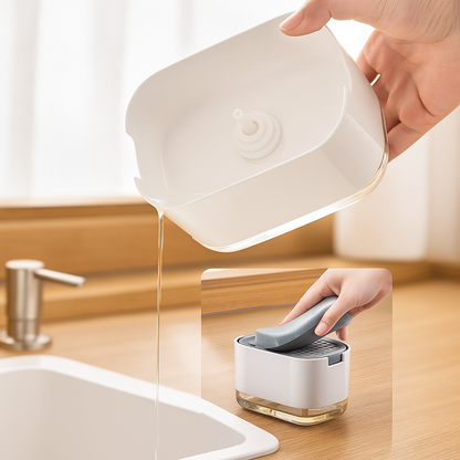 Space Saving Silicone Kitchen Sink Organizer Tray
