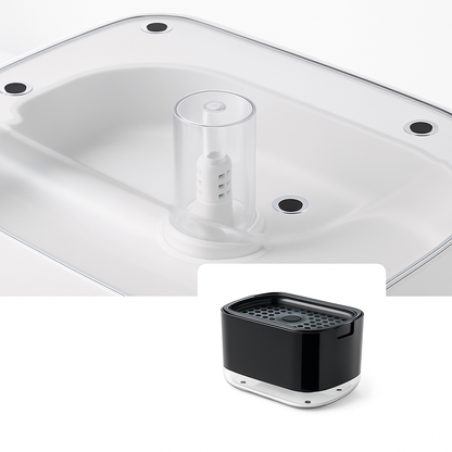 Space Saving Silicone Kitchen Sink Organizer Tray