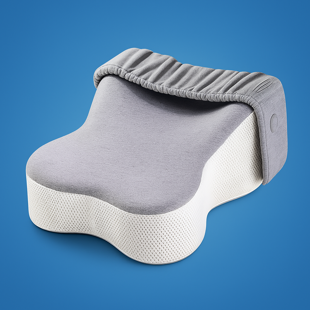 Contouring Memory Foam Pillow with Adjustable Strap - Befez