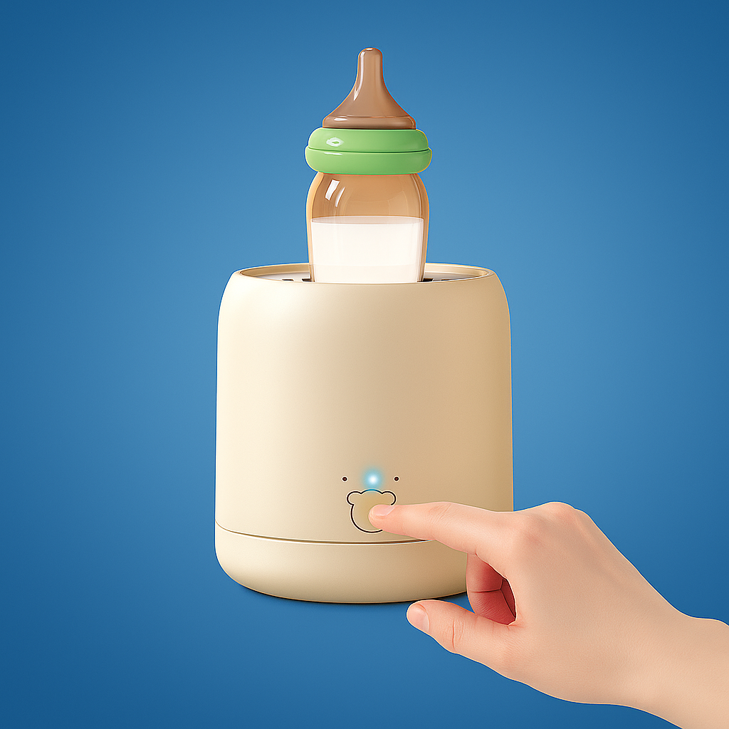 Easy Clean Baby Bottle Shaker - Quiet Electric Design - Befez