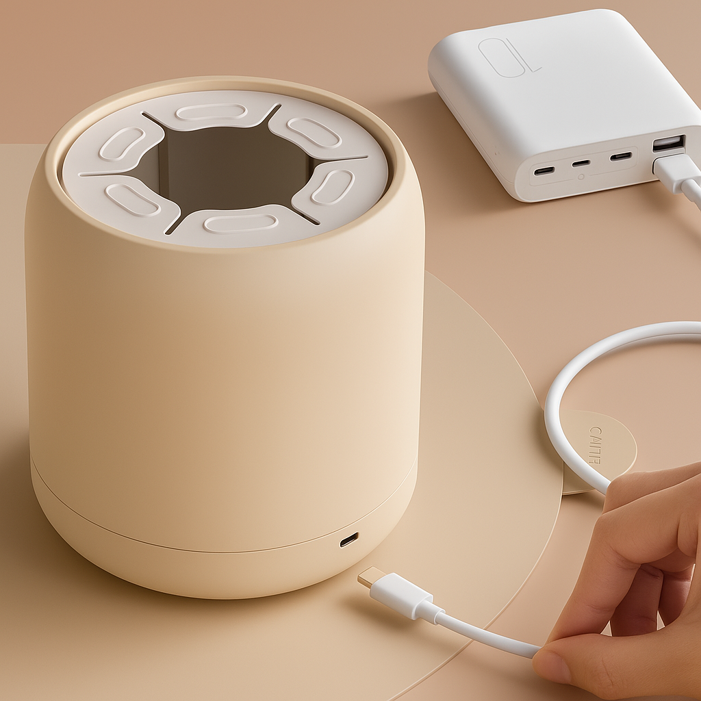 Easy Clean Baby Bottle Shaker - Quiet Electric Design