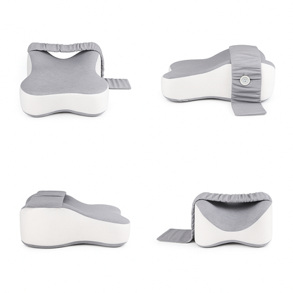 Contouring Memory Foam Pillow with Adjustable Strap