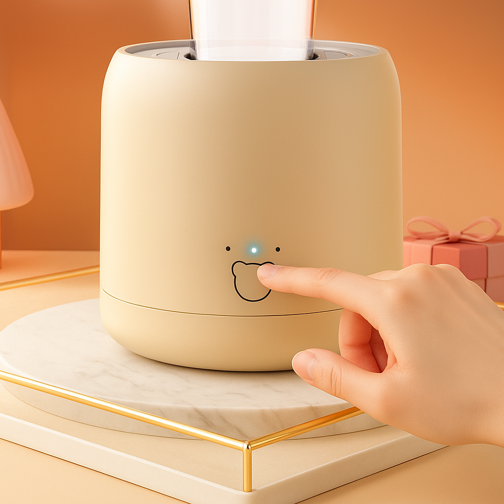 Easy Clean Baby Bottle Shaker - Quiet Electric Design