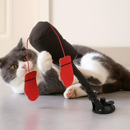 Fun Cat Punching Ball Toy