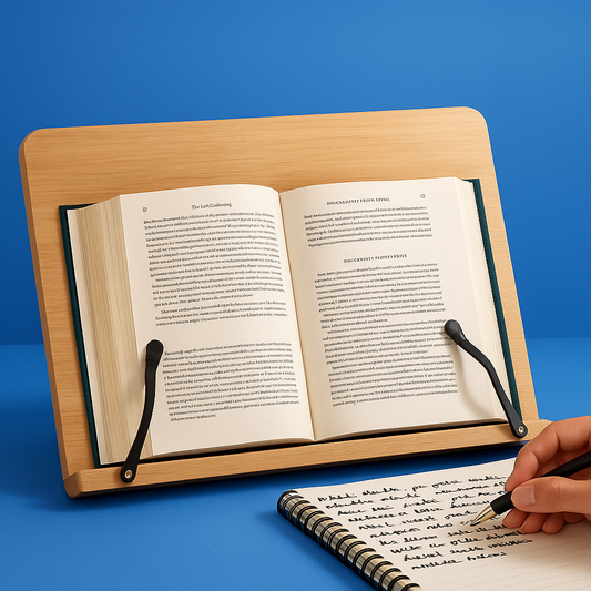 Compact Wooden Bookstand for Tablets and Cookbooks - Befez