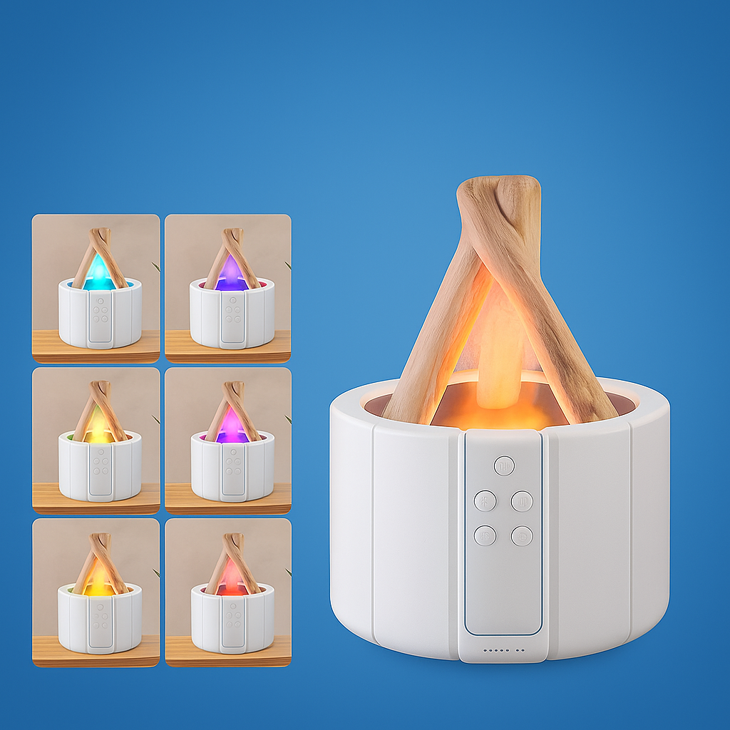 Soothing Cool Mist Humidifier with Night Light and Aromatherapy