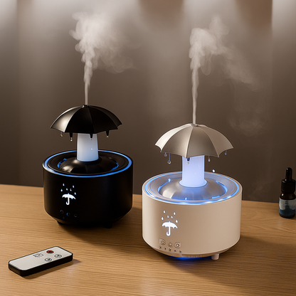 Cool Mist Night Lamp - Quiet Humidifier for Bedroom