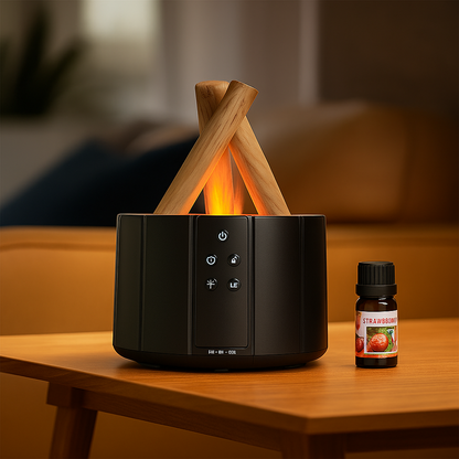 Soothing Cool Mist Humidifier with Night Light and Aromatherapy