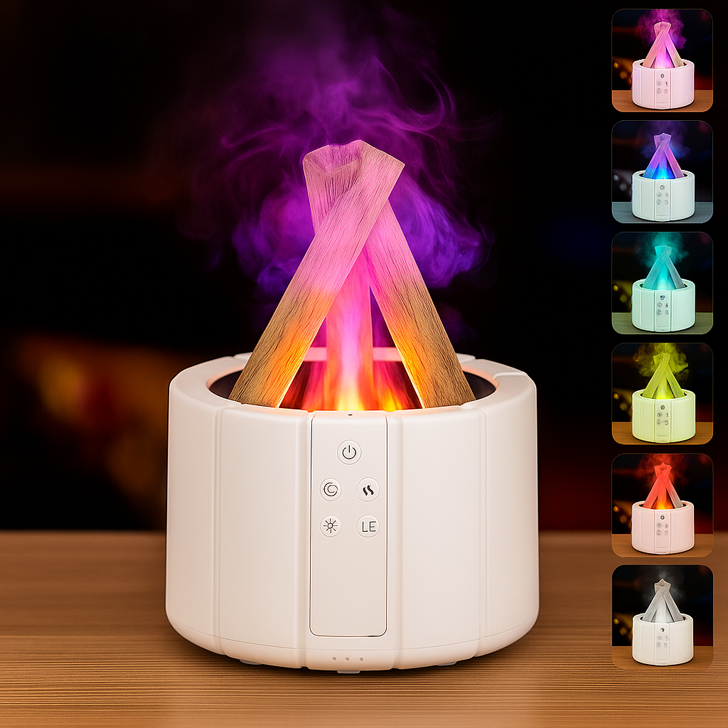 Soothing Cool Mist Humidifier with Night Light and Aromatherapy
