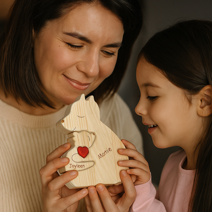 Customised Teddy Bear Family Figurine - Befez