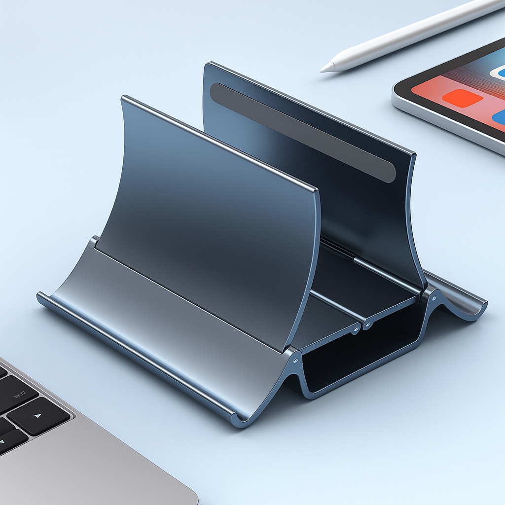Compact Metal Desk Fan Holder