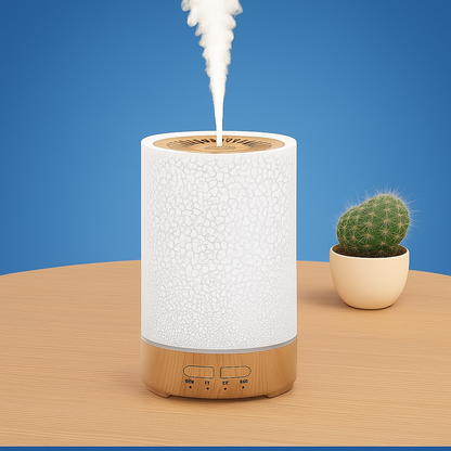 Calming Aroma Diffuser with Soft LED Nightlight