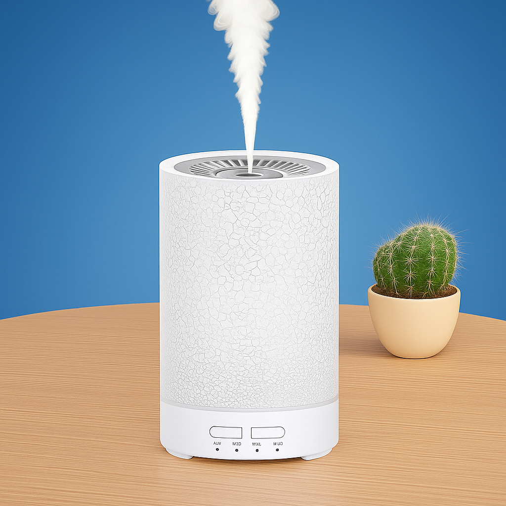 Calming Aroma Diffuser with Soft LED Nightlight
