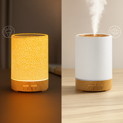 Calming Aroma Diffuser with Soft LED Nightlight