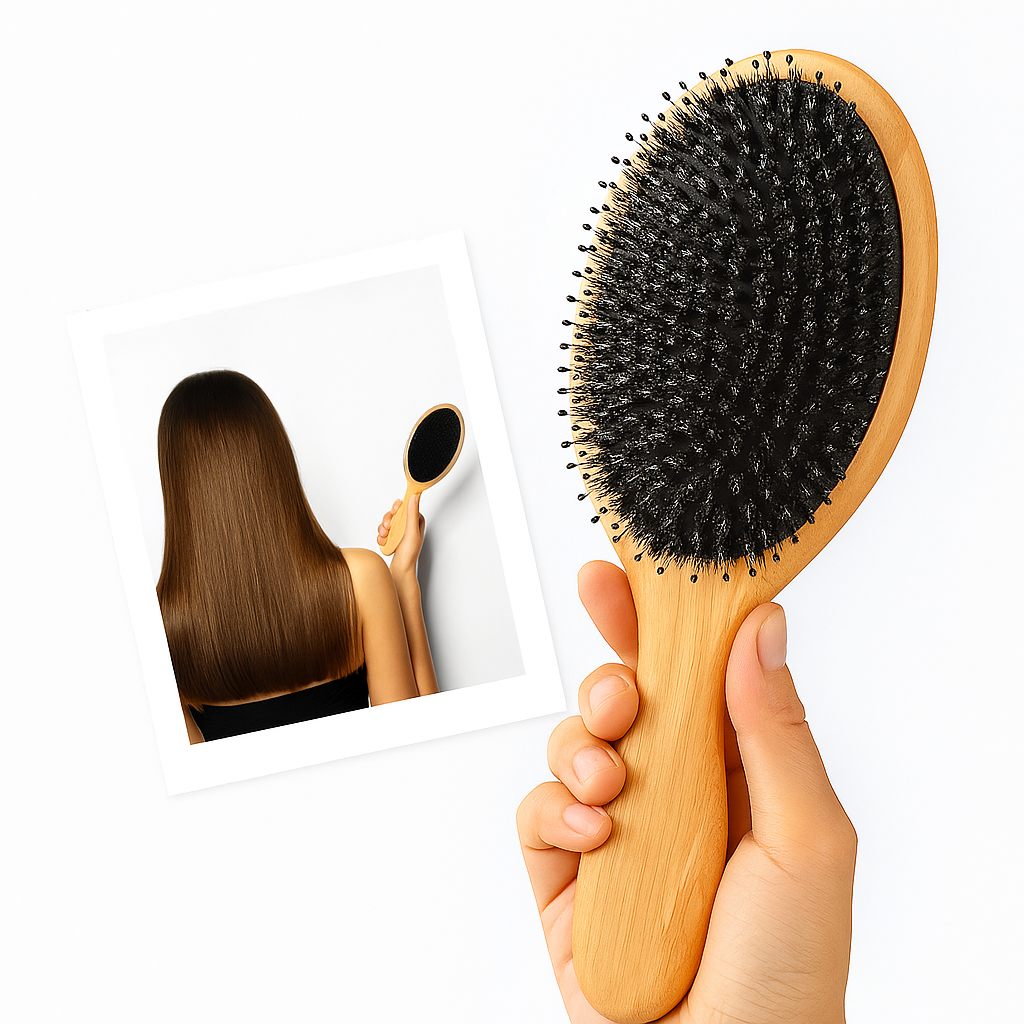Gentle Scalp Massager - Soft Bristle - Healthy Shiny Hair
