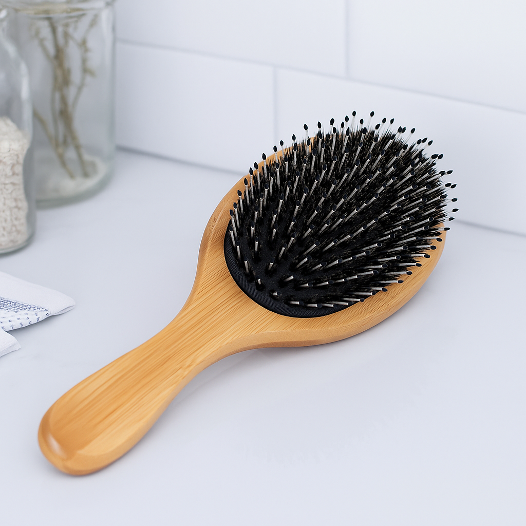 Gentle Scalp Massager - Soft Bristle - Healthy Shiny Hair