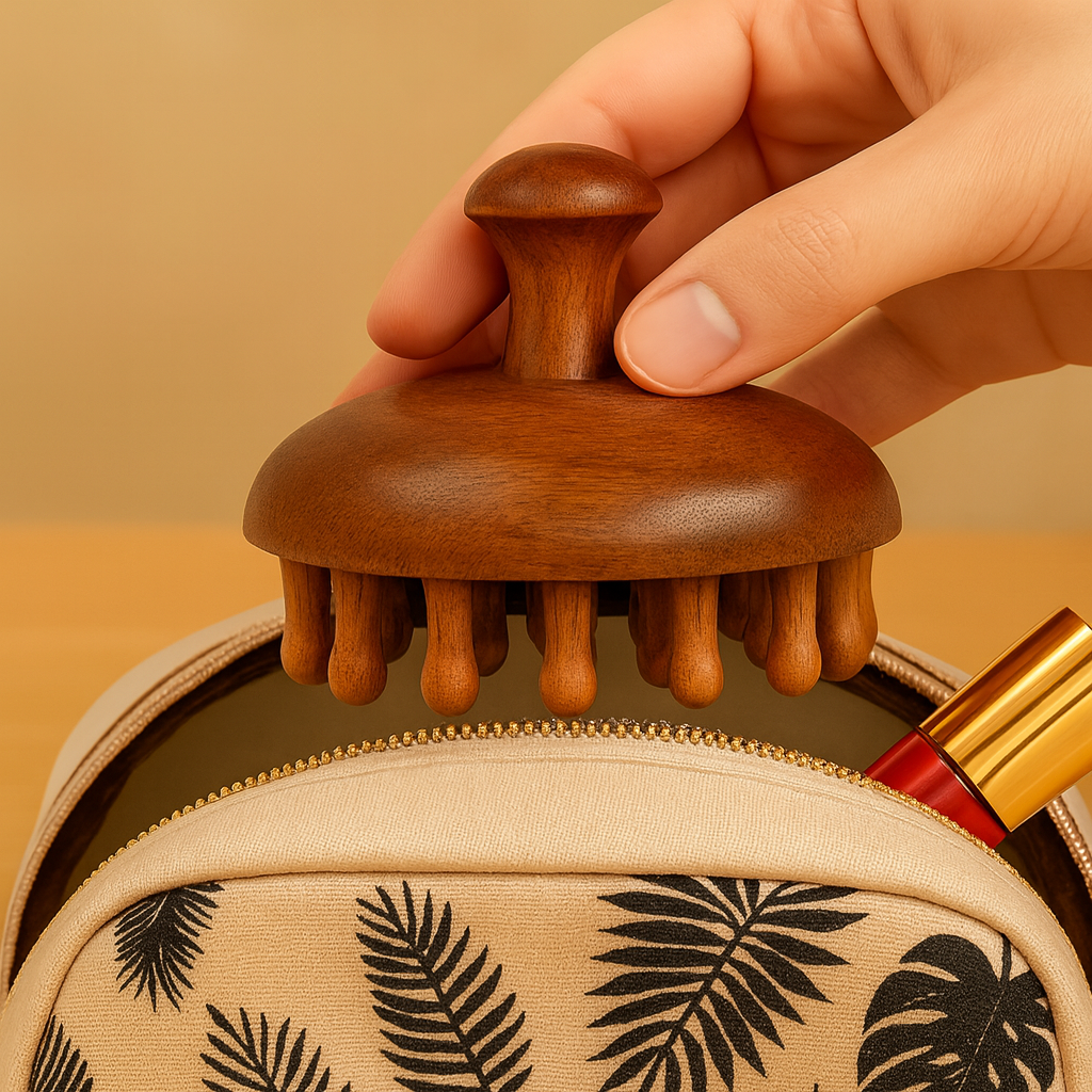 Relaxing Wooden Comb for Hair Care