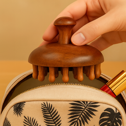 Relaxing Wooden Comb for Hair Care