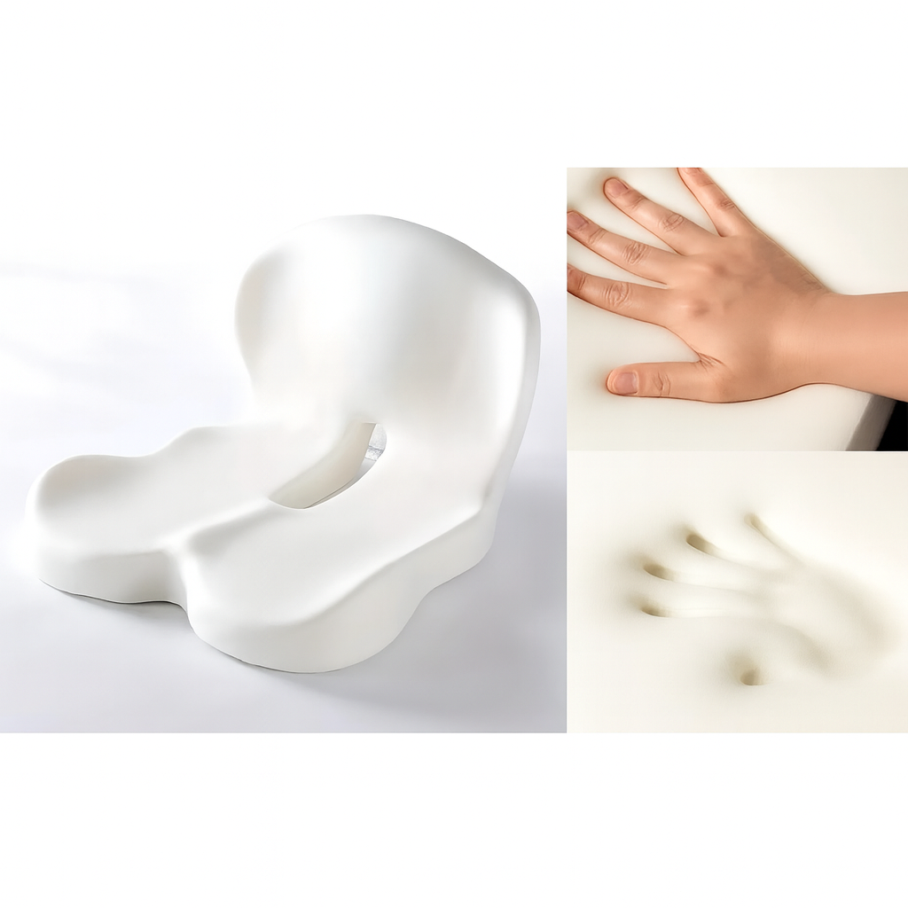 Back support cushion for office and car use