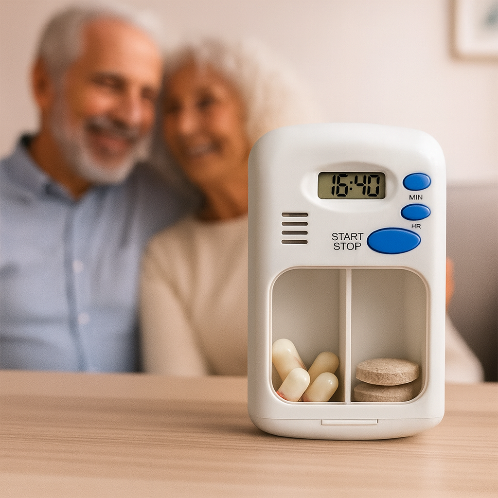 Daily Pill Reminder Alarm Clock