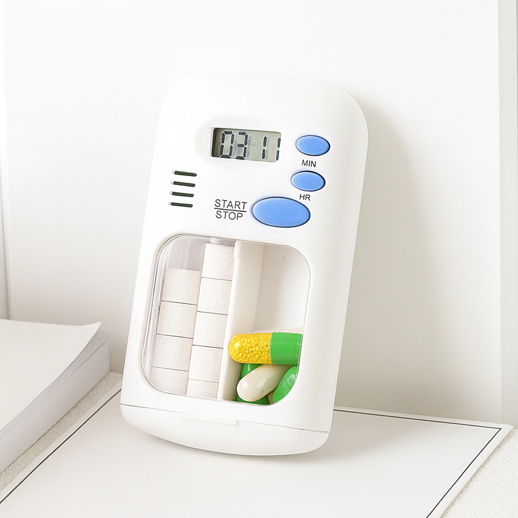 Daily Pill Reminder Alarm Clock