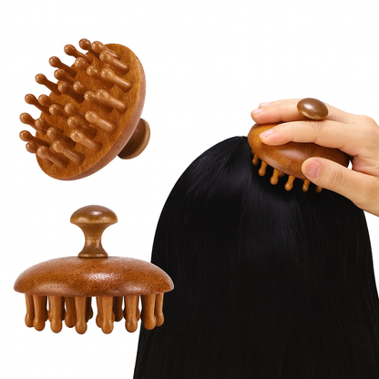 Relaxing Wooden Comb for Hair Care