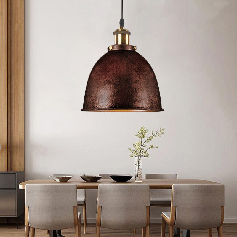 Rustic Metal Pendant Lamp