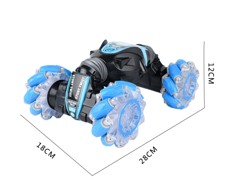 Dual Mode RC Stunt Car with Hand Control