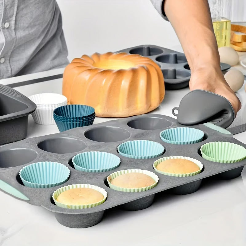 Premium Silicone Baking Set for Easy Cooking