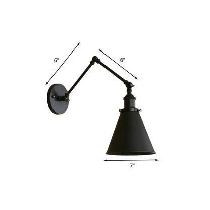 Rustic Metal Wall Light Fixture