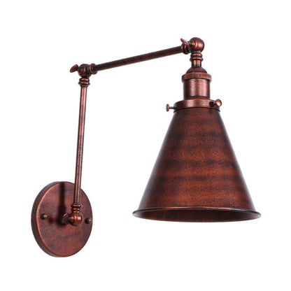 Rustic Metal Wall Light Fixture