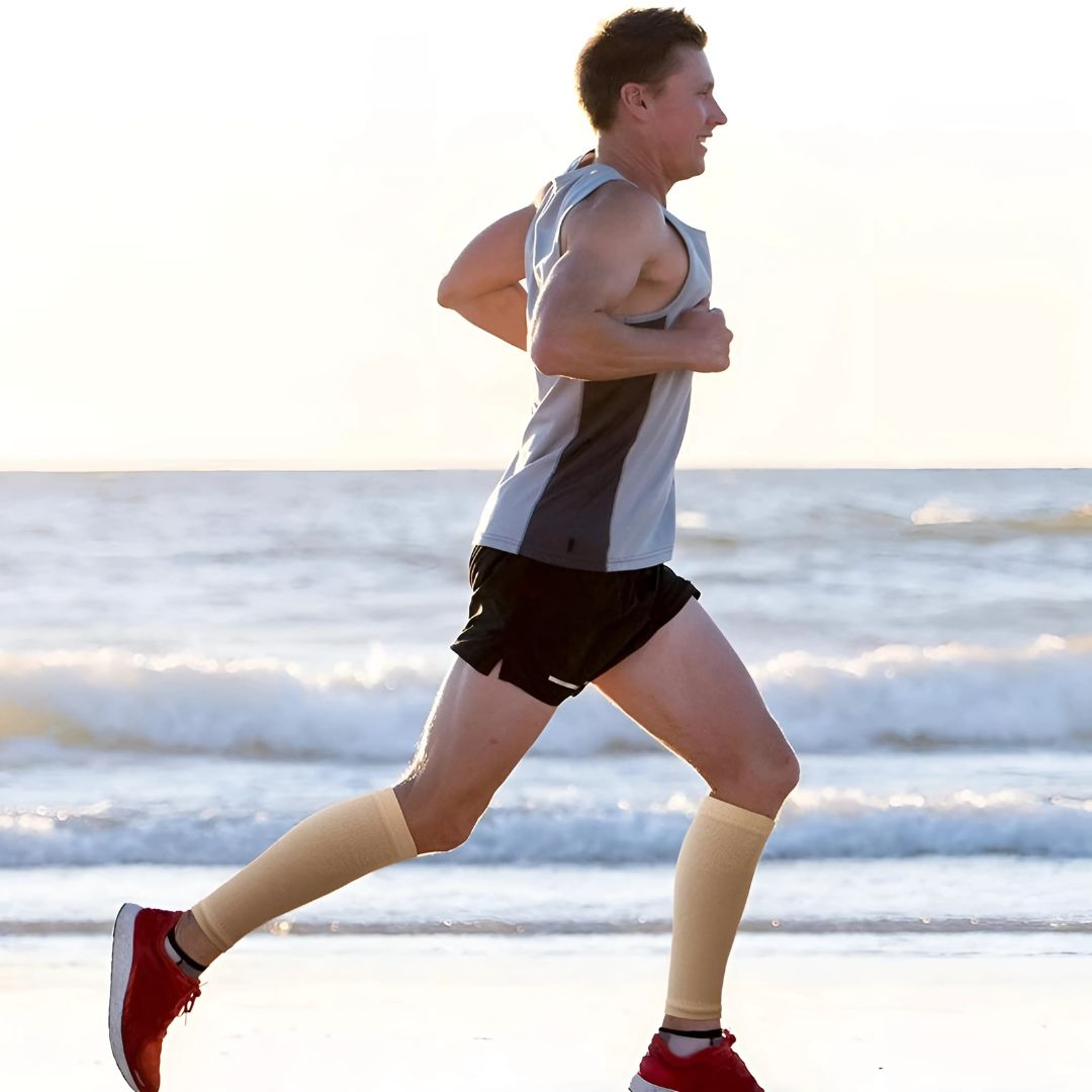 Breathable Athletic Socks | Firm Calf Support Compression