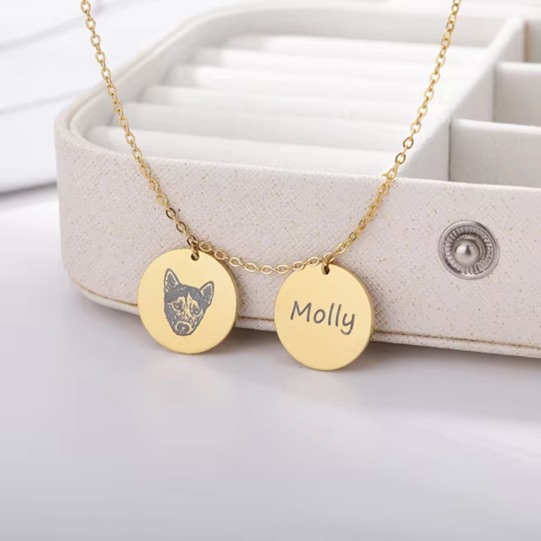 Personalized Pet Loss Memorial Pendant