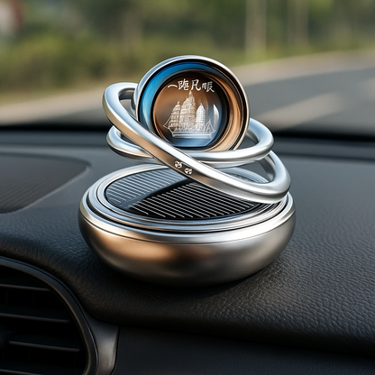 Fresh Car Air Purifier Solar Powered Odor Eliminator
