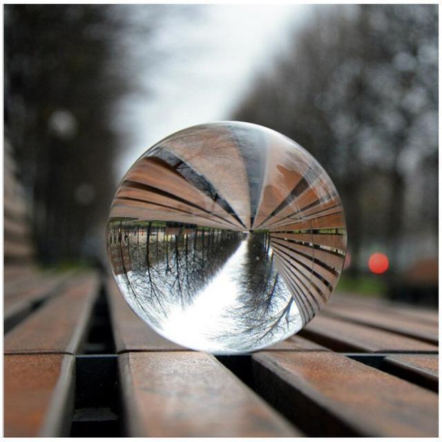 Clear Glass Crystal Ball for Photography